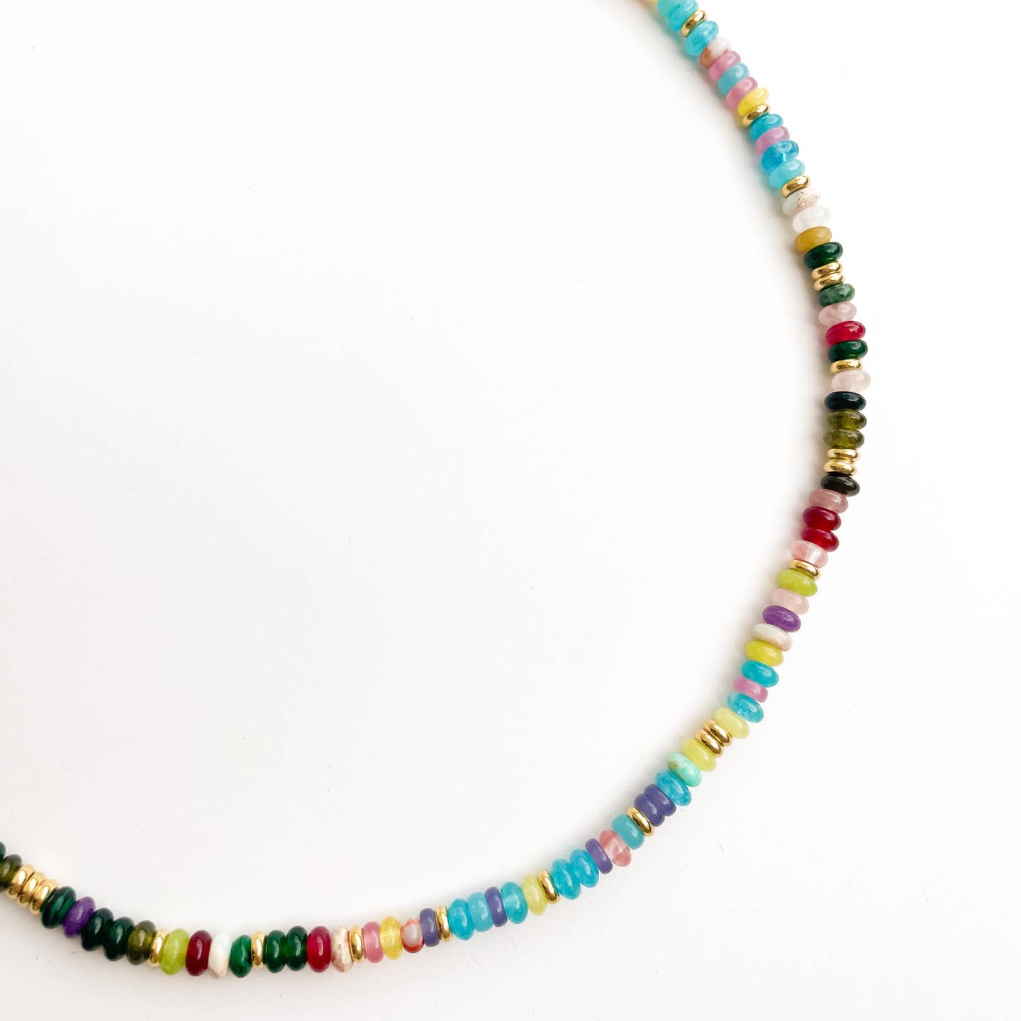 Sunset Dreams - Gemstone Bead Necklace