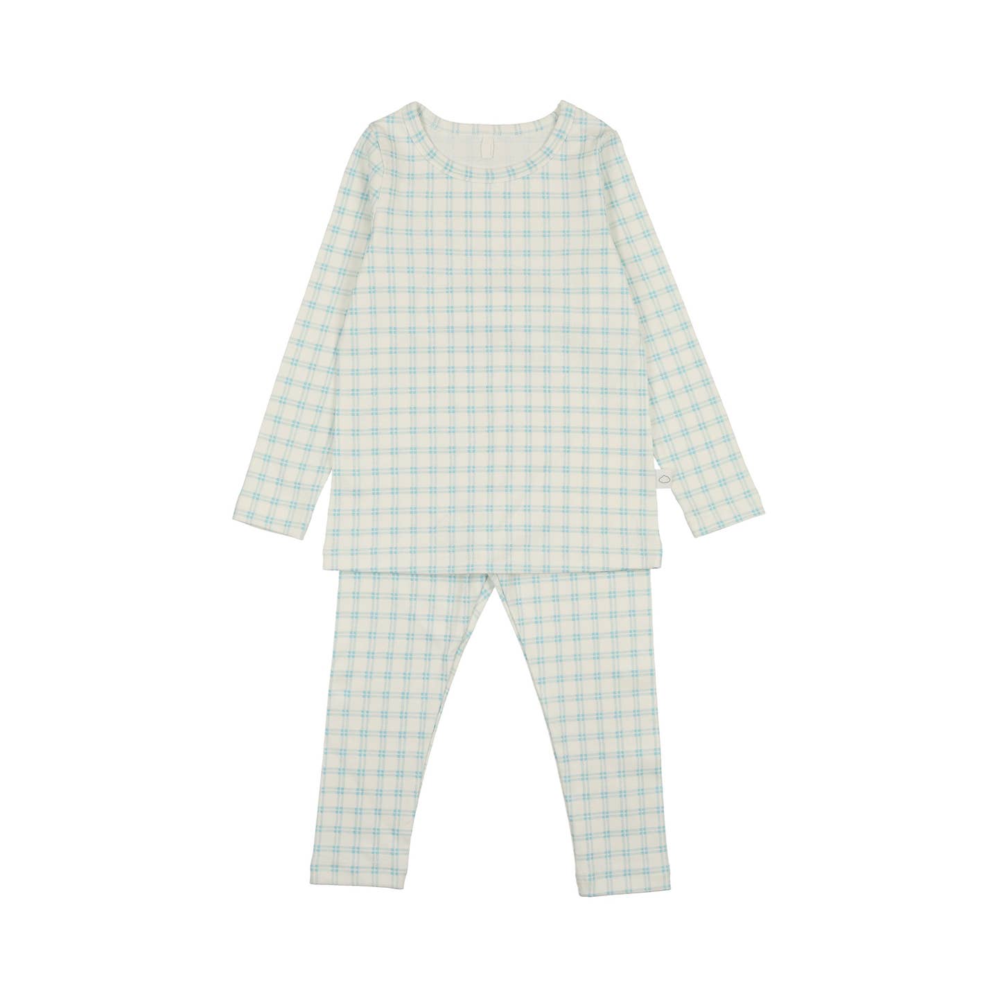 Blue Grid Pajamas