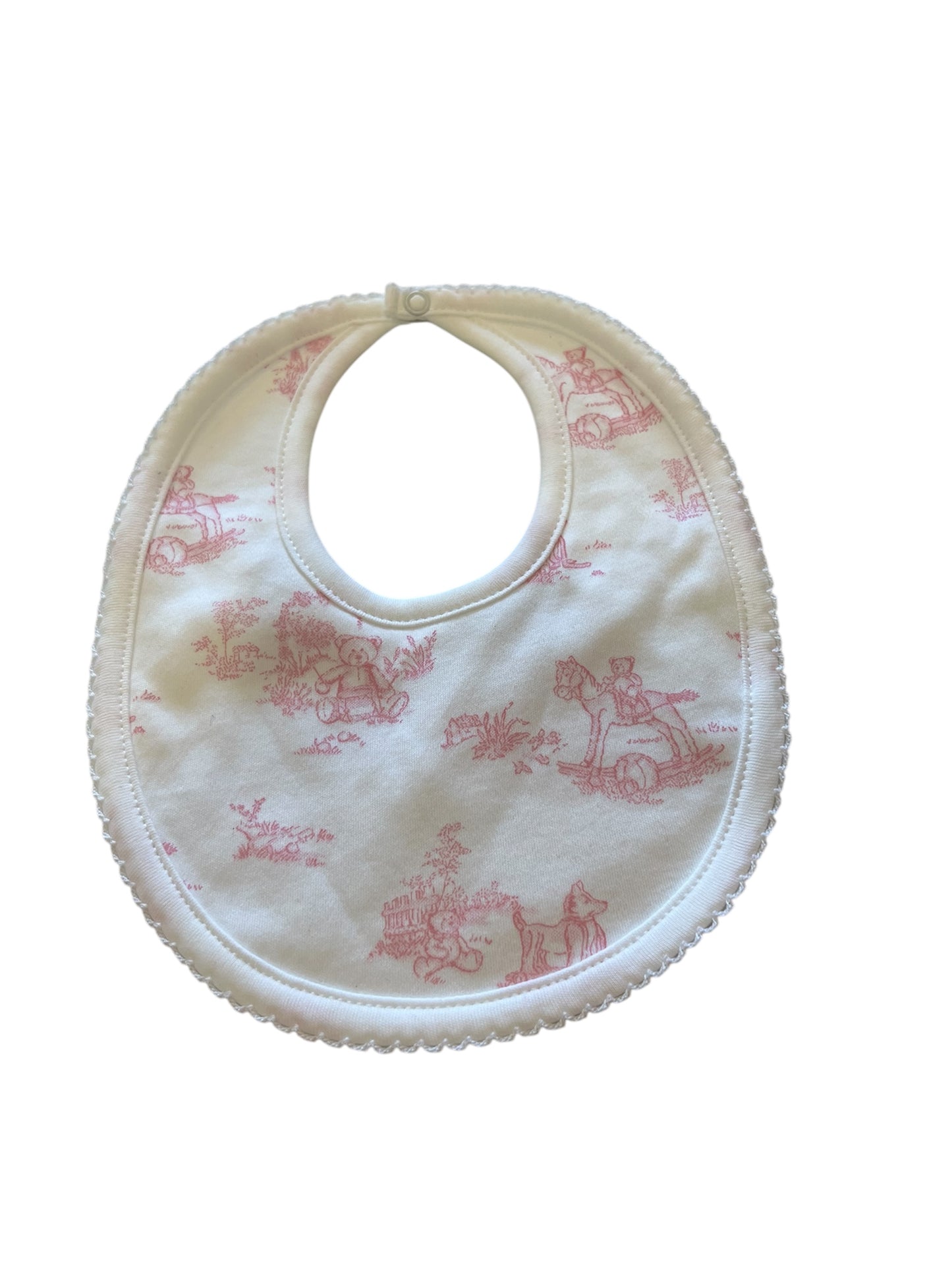Pink Toille Bib