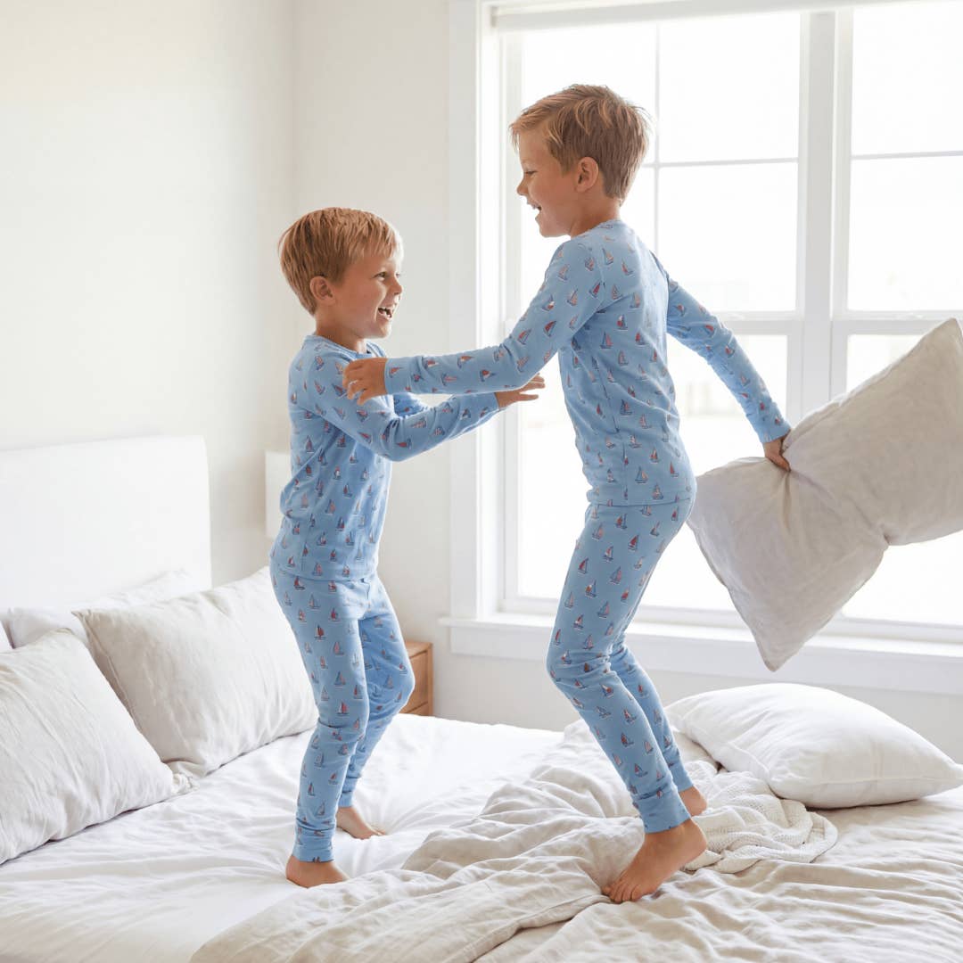 Sweet Bamboo Out To Sea Pajamas