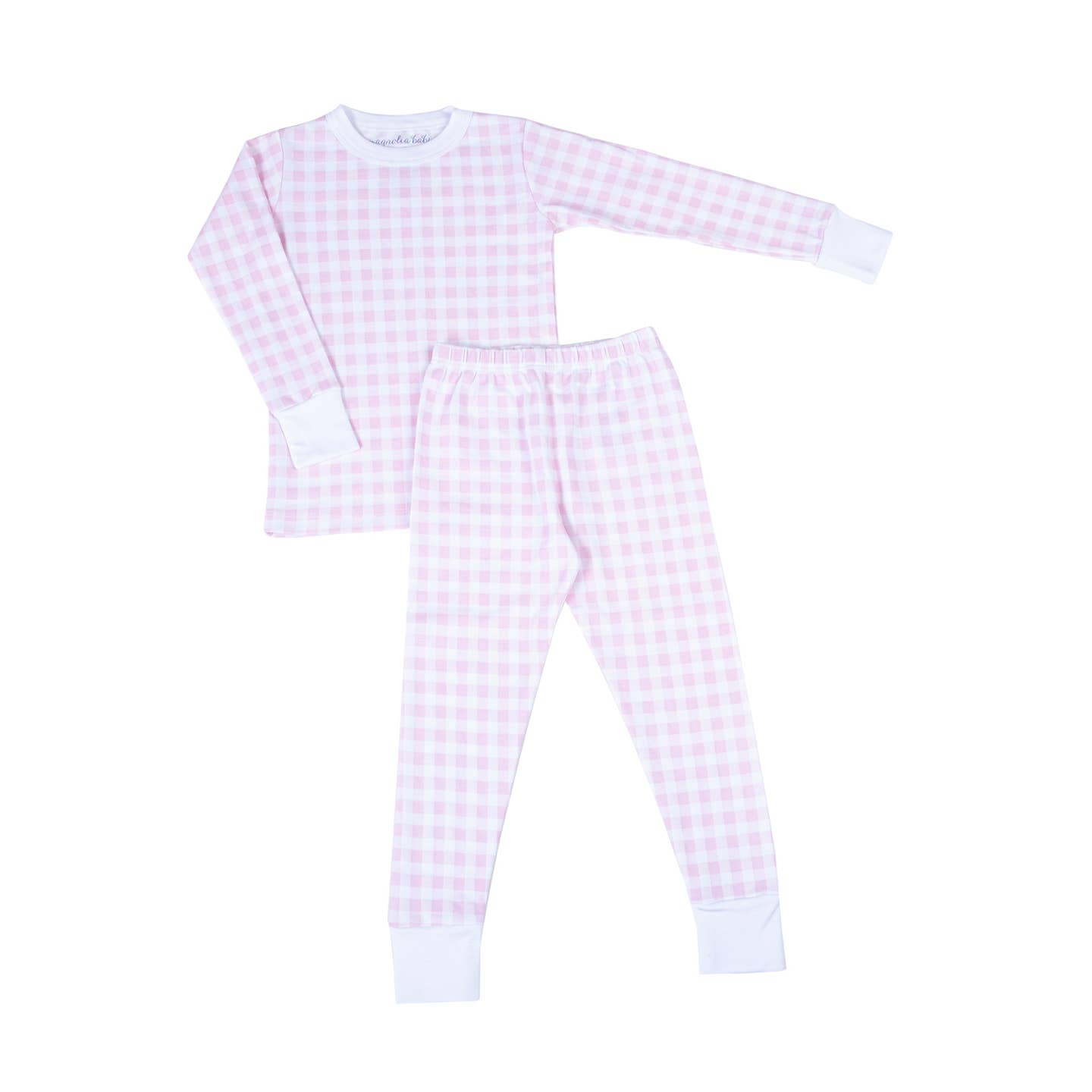 Magnolia Baby Checks Gingham Pajamas