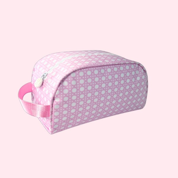 Pink Bungalow Glossy Toiletry Bag