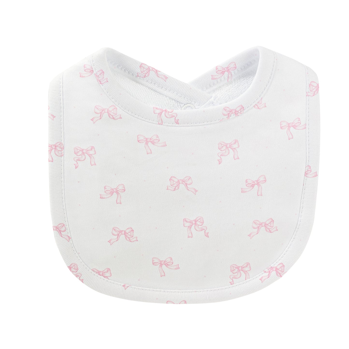 Bows Bib and Burpcloth Set