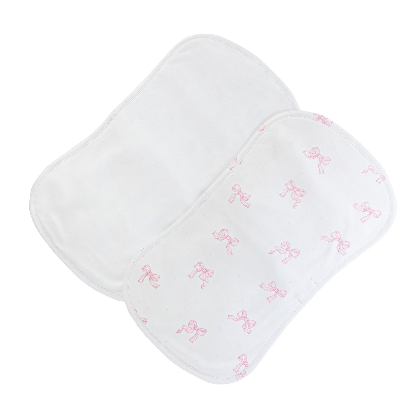 Bows Bib and Burpcloth Set