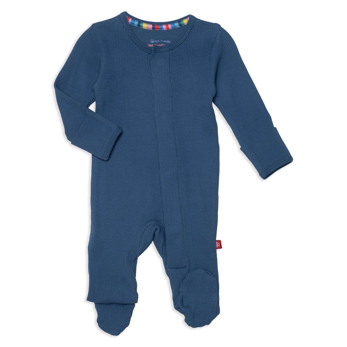 Magnetic Me Dark Blue Waffle Onesie