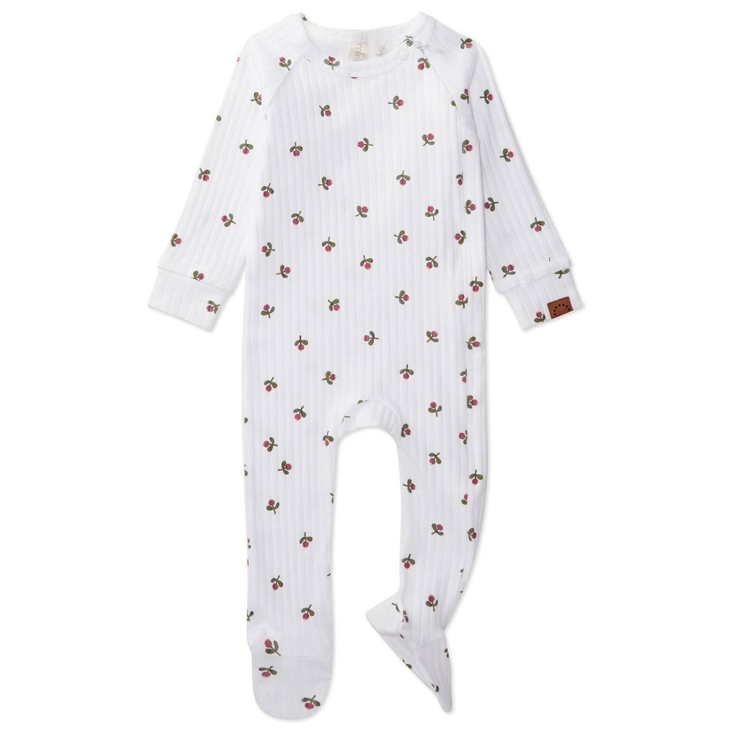 Rib Flower Bud Footie