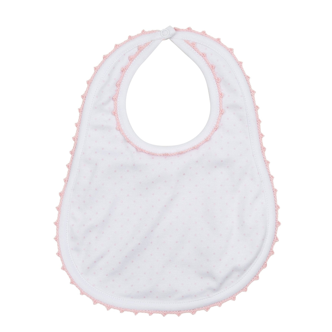 Magnolia Little Love Pink Bib Burp cloth Set