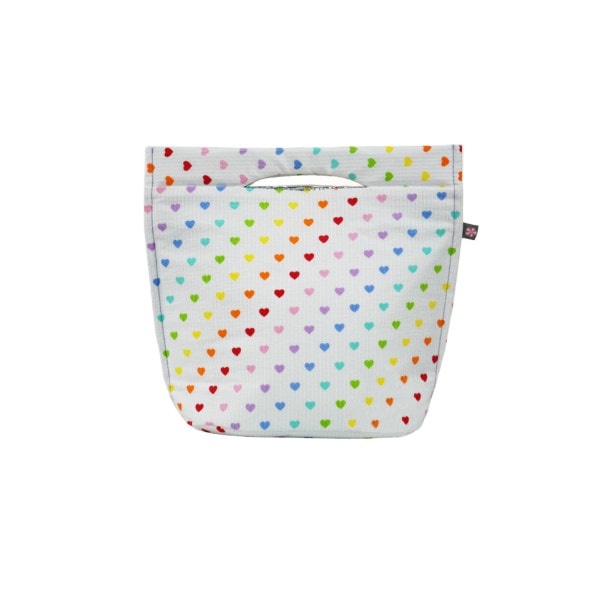 Multi Hearts Tote Bag