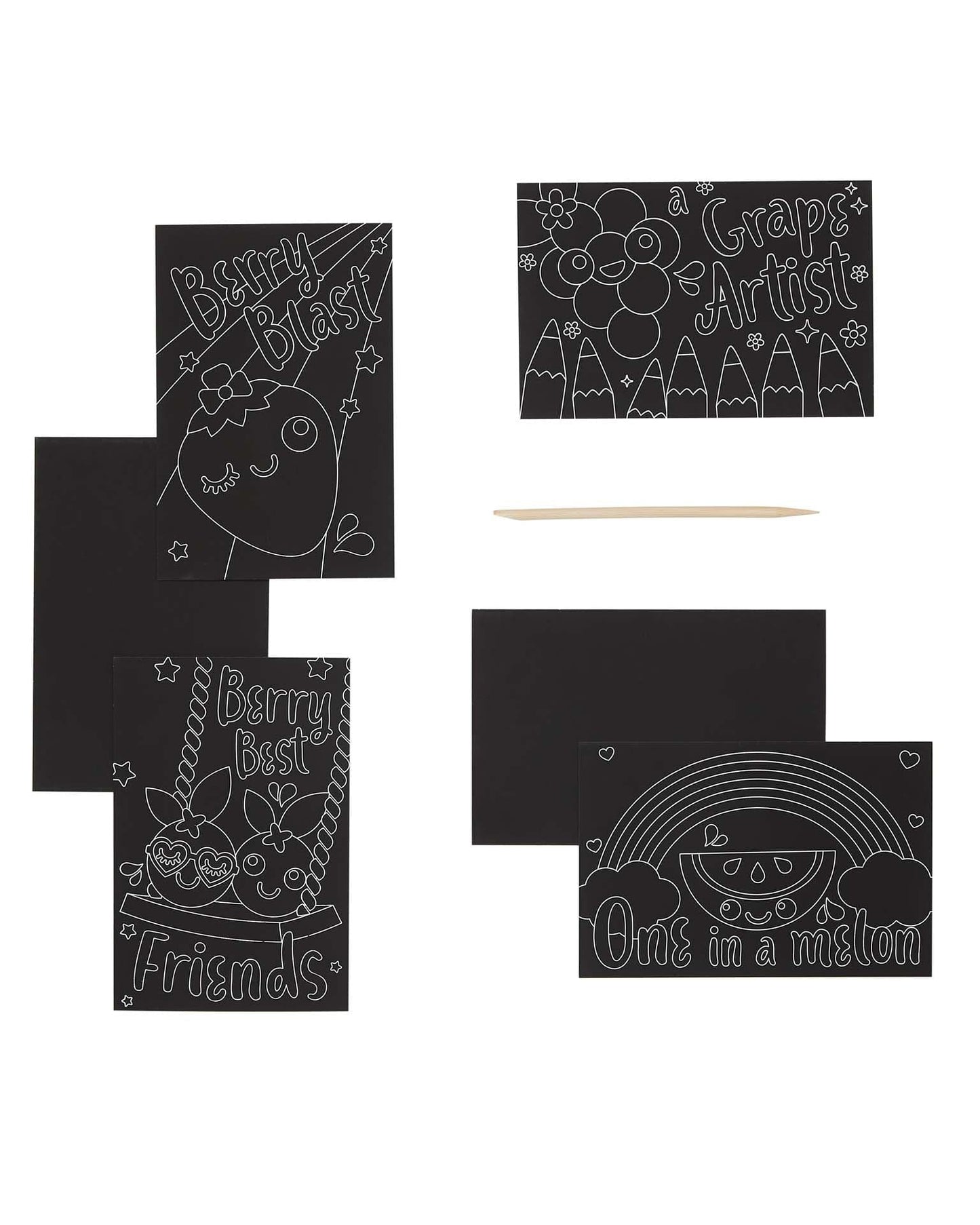 Mini Scratch Art Kit
