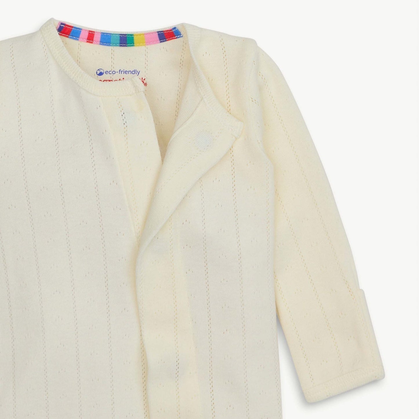 Magnetic Me Tofu Lines Pointelle Onesie