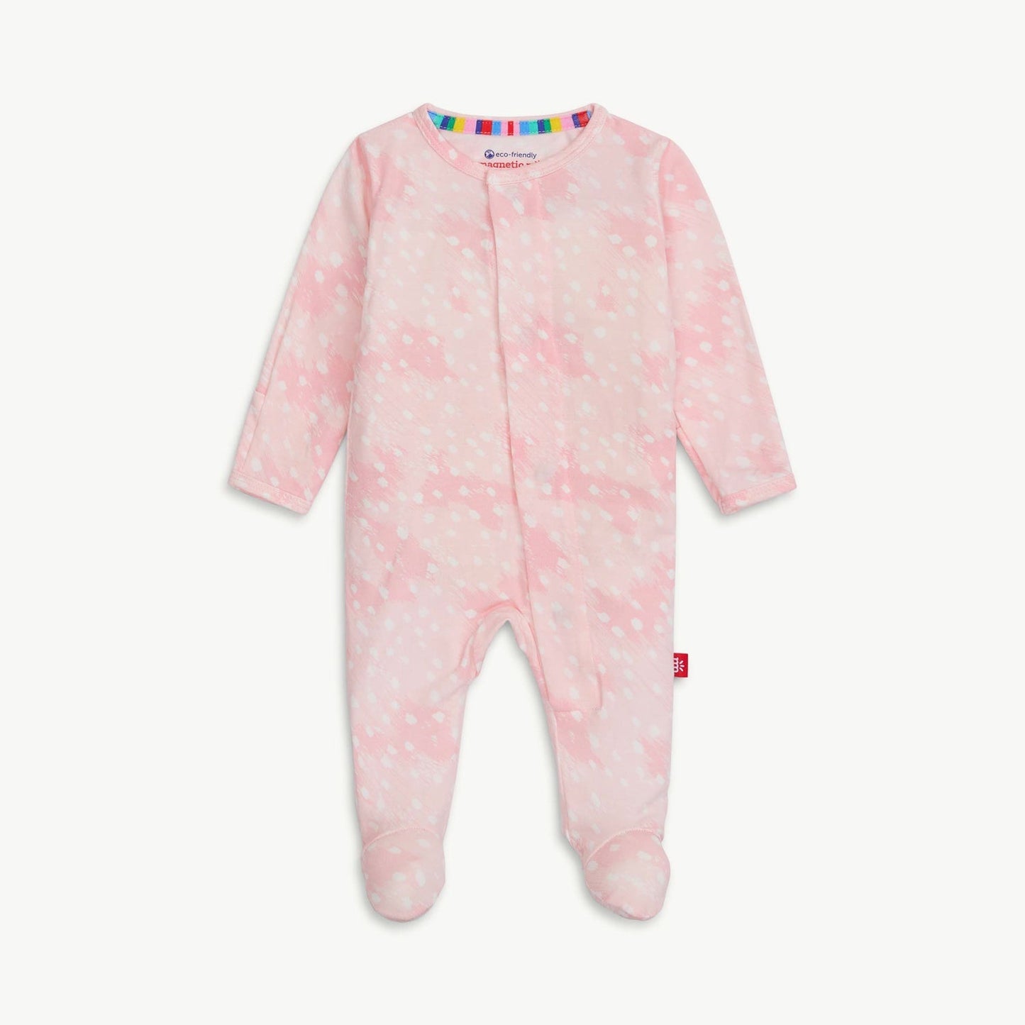 Magnetic Me Pink Doeskin Onesie