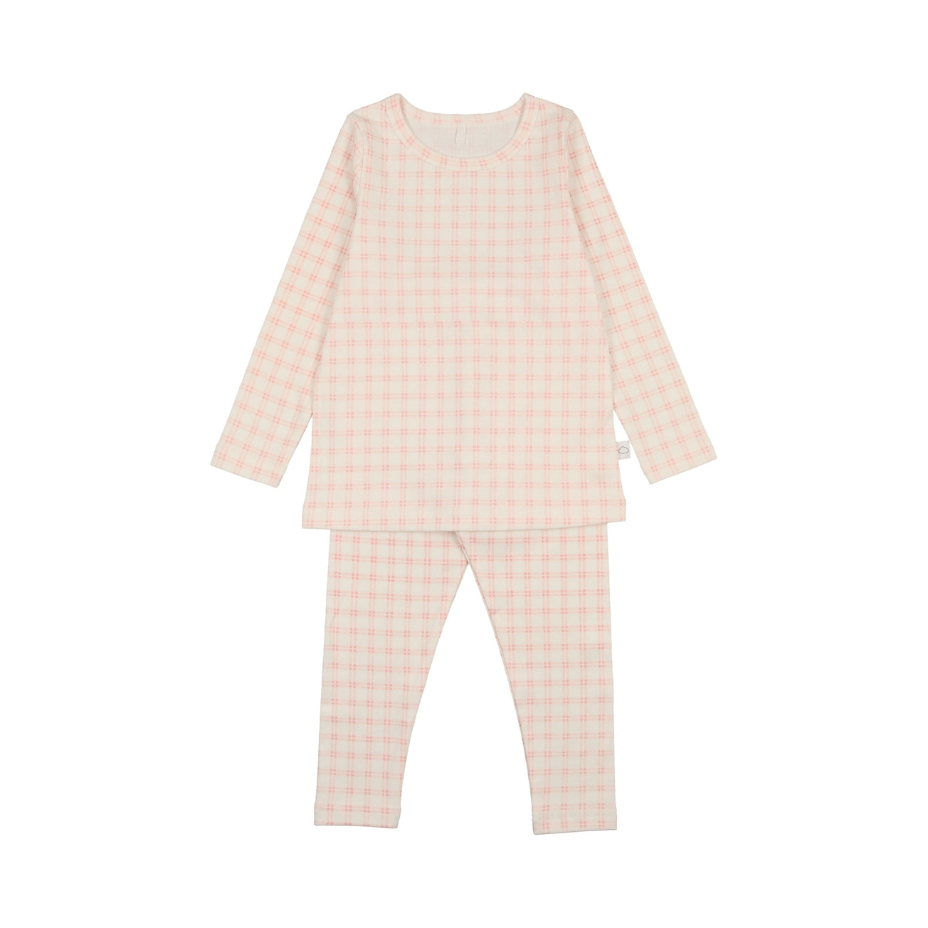 Pink Grid Pajamas