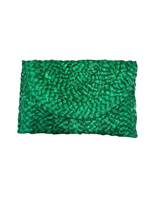 Green Beach Clutch