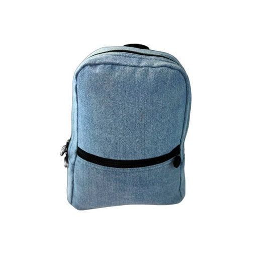 Denim Mini Backpack