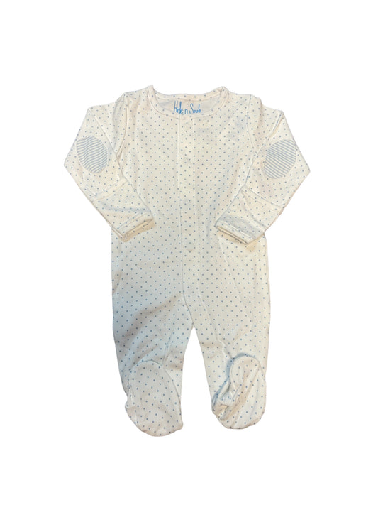 Baby Boys Blue Stars Onesie