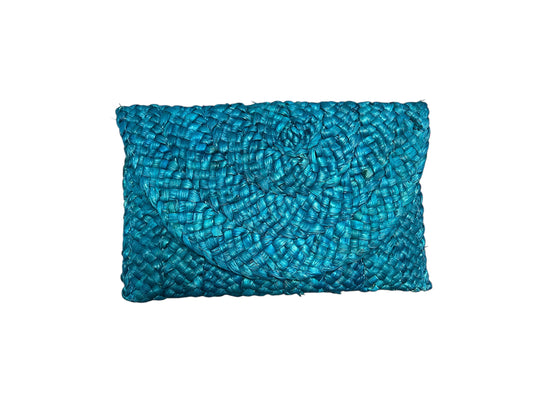 Teal Beach Clutch