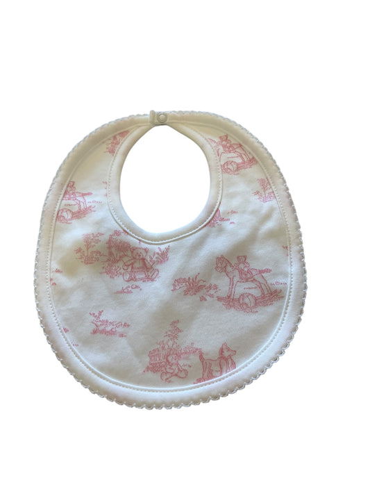 Pink Toille Bib