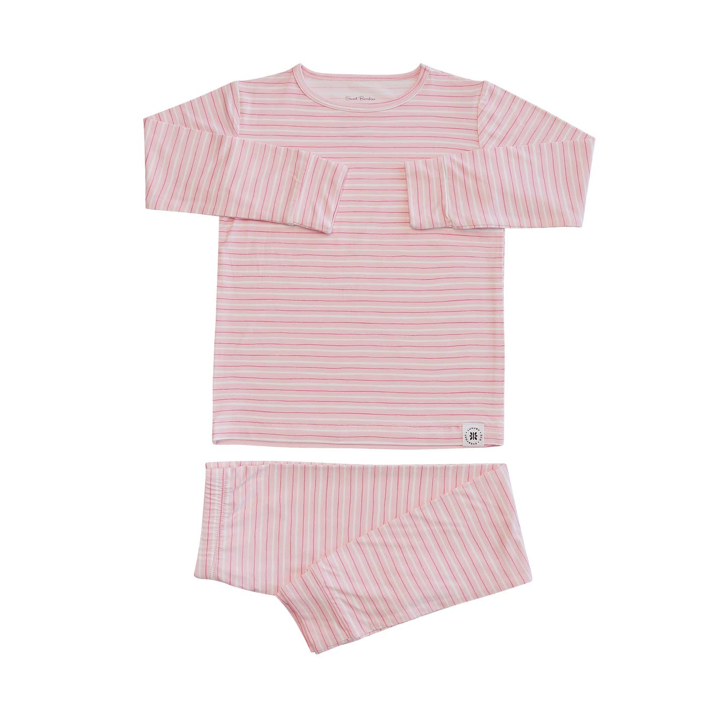 Sweet Bamboo Pink Stripe Pajamas
