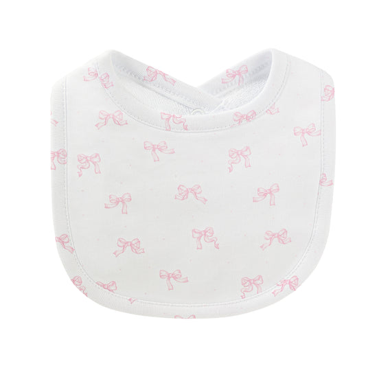 Bows Bib and Burpcloth Set
