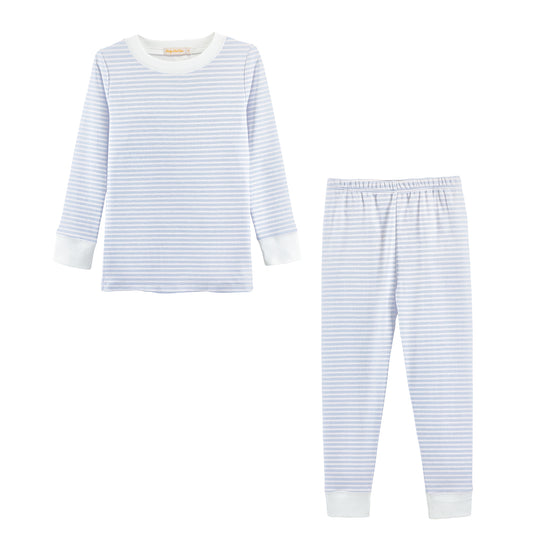 Blue Striped Pajamas
