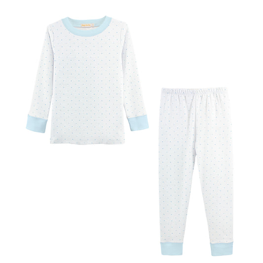 Blue Dots Pajama Set