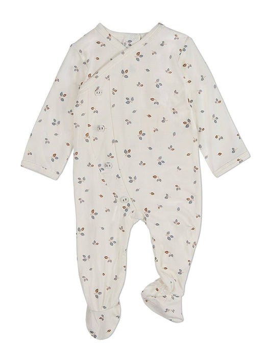 Mini Moi Blue Foliage Onesie