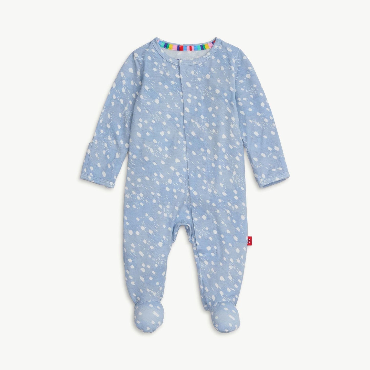 Magnetic Me  Blue Doeskin Onesie