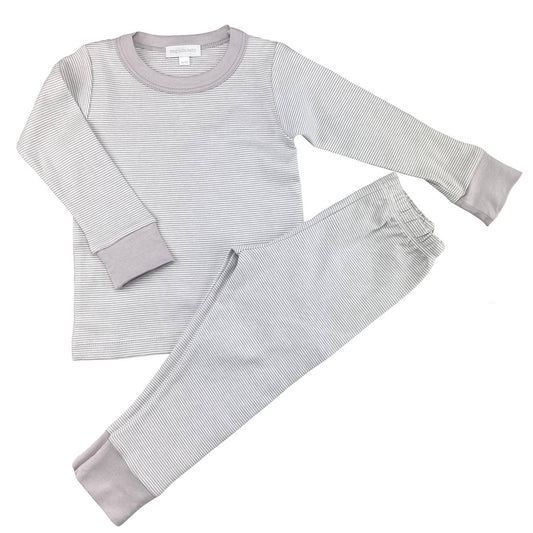 Magnolia Gray Stripe Pajamas