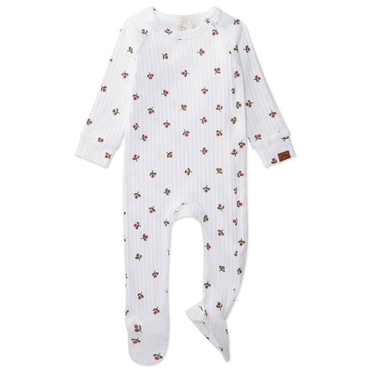 Rib Flower Bud Footie