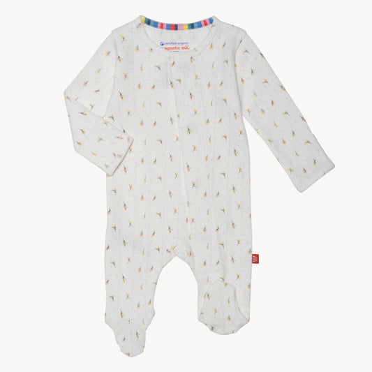 Magnetic Me Floral Pointelle Onesie