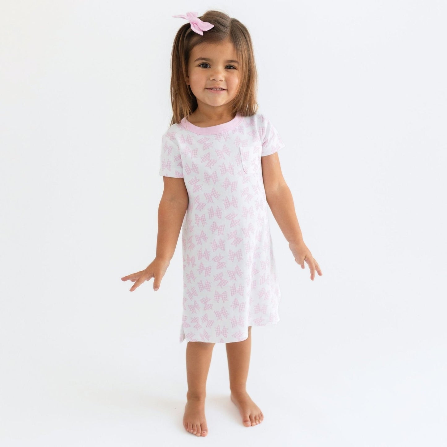 Magnolia Gingham Bows Nightgown
