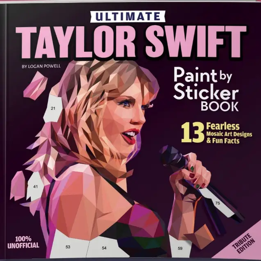 Taylor Swift Sticker by Number Book