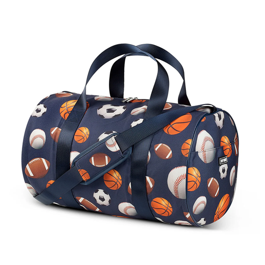 Navy Sports Duffel Bag