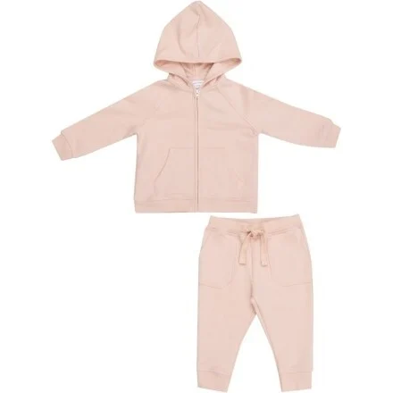 Angel Dear Pink Solid Sweatsuit